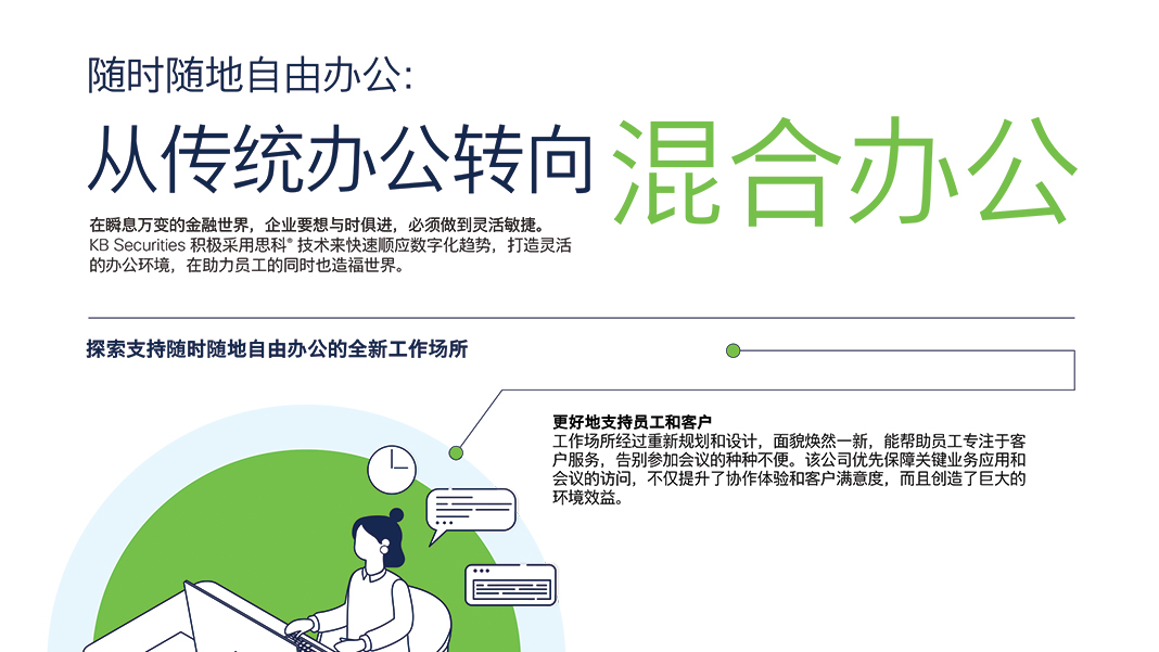 KB Securities 助力员工随时随地自由办公